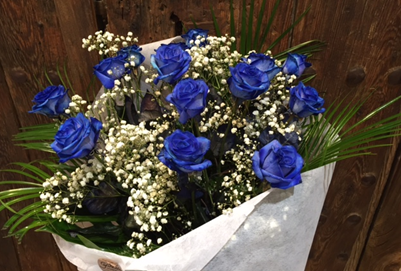 rosas azules